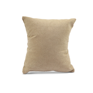 Schmuck Display Kissen Sammt Taupe brown