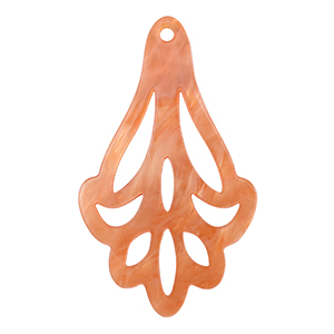 Anh&auml;nger aus Resin Coral red