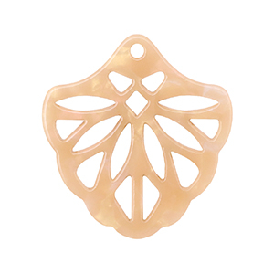 Anh&auml;nger aus Resin Peach blush opal