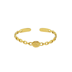 Stainless Steel - Rostfrei Stahl Ringe Gold