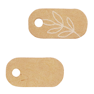 Karten f&uuml;r Schmuck Blume Brown