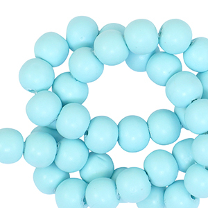 Perlen Polymer 6mm Light blue