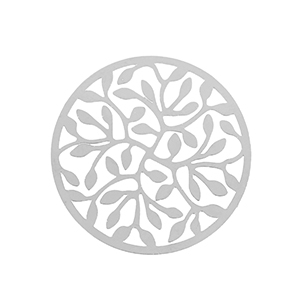 Anh&auml;nger aus Stainless Steel - Rostfreiem Stahl Bohemian 33mm Silver