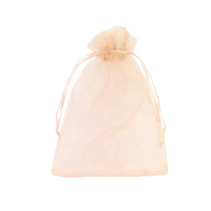 Organza Schmuck Beutel 10x12cm Apricot&nbsp;