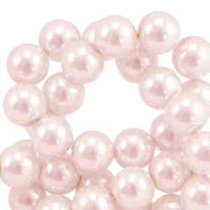 Glaswachs Perlen 6mm Light rose