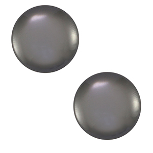 20 mm classic Polaris Elements Cabochon Lucido Anthracite