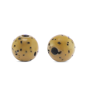 Polaris Perle 6mm rund Sassi Walnut brown-black