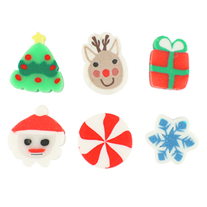 Perlen Polymer Christmas Multicolour