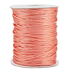 Band Macram&eacute; geflochten 1.5mm Coral orange