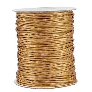 Band Macram&eacute; geflochten 1.5mm Gold