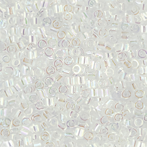 Miyuki Perlen 15/0 delica's Crystal AB DBS0052