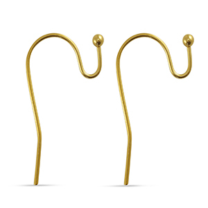 Stainless Steel - Rostfrei Stahl Ohrringe Gold