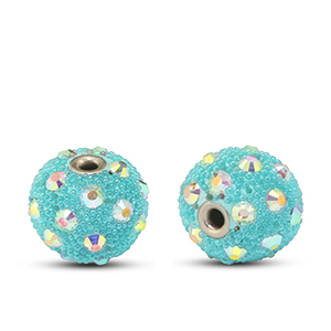 Perlen Bohemian Turquoise-strass