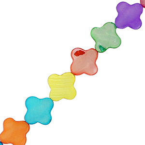 Perle Muschel Clover Multicolour
