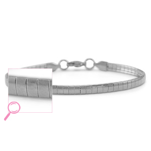 Stainless Steel - Rostfrei Stahl Armb&auml;nder Silver