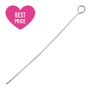 Zubeh&ouml;r aus Stainless Steel - Rostfreiem Stahl Kettelstifte 50mm Silber