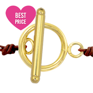 Zubeh&ouml;r aus Stainless Steel - Rostfreiem Stahl Kapitelverschluss Gold