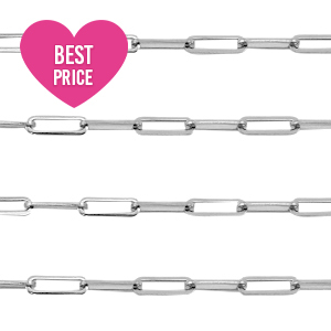 Zubeh&ouml;r aus Stainless Steel - Rostfreiem Stahl Gliederkette Silber