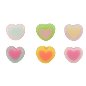 Perlen Acryl Multicolor