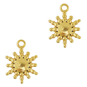 Anh&auml;nger aus Stainless Steel - Rostfreiem Stahl Sun Gold