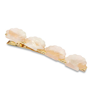 Haarschmuck hairclip Shell Light pink
