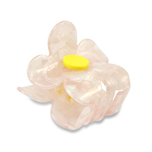 Haarschmuck hair clamp Flower Light pink