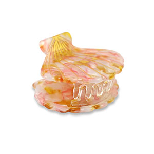 Haarschmuck hair clamp Shell Pink-gold