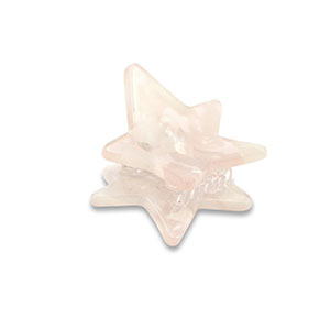 Haarschmuck hair clamp Star Light pink