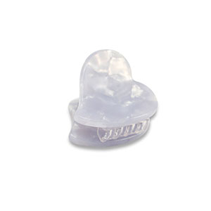 Haarschmuck hair clamp Heart Lilac