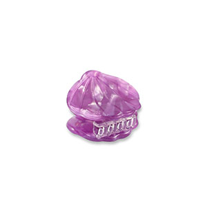 Haarschmuck hair clamp Shell Purple