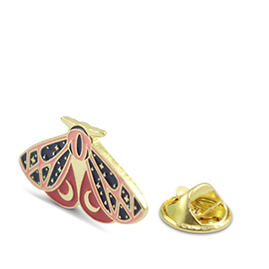 Anstecker moth Blue-pink-gold