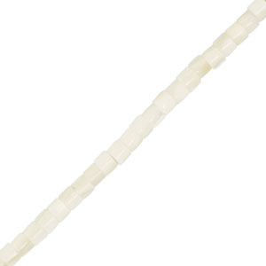 Perle Muschel Tube White