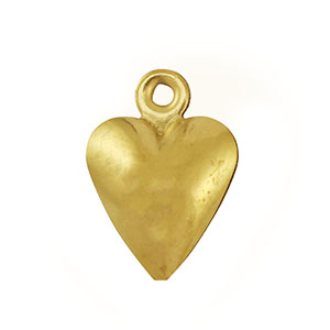 Anh&auml;nger aus Stainless Steel - Rostfreiem Stahl Heart Gold