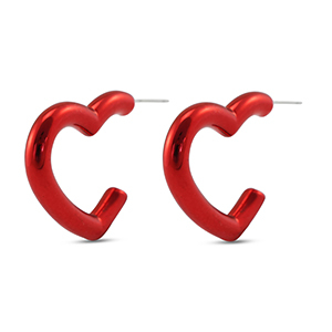 Musthave Ohrringe Heart Red
