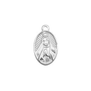 Anh&auml;nger aus Stainless Steel - Rostfreiem Stahl Praying Woman Silver