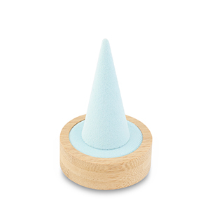 Schmuck Display f&uuml;r Ringe Natural-ice blue