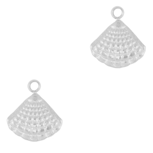 Anh&auml;nger aus Stainless Steel - Rostfreiem Stahl Shell Silver