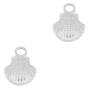 Anh&auml;nger aus Stainless Steel - Rostfreiem Stahl Shell Silver