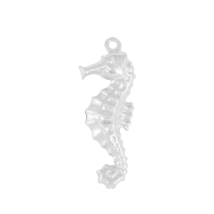 Anh&auml;nger aus Stainless Steel - Rostfreiem Seahorse Silver