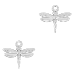 Anh&auml;nger aus Stainless Steel - Rostfreiem Stahl Dragonfly Silver