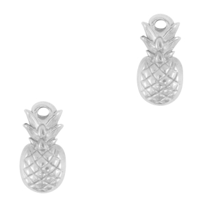 Anh&auml;nger aus Stainless Steel - Rostfreiem Stahl Pineapple Silver