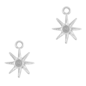 Anh&auml;nger aus Stainless Steel - Rostfreiem Stahl Star Silver