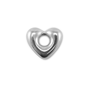 Zubeh&ouml;r aus Stainless Steel - Rostfreiem Stahl Zubeh&ouml;r Heart Silver