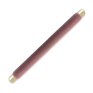 Schmuck Display Kissen Sammt f&uuml;r Ringe Mauve purple-gold