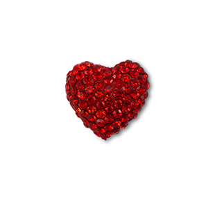 Perlen Bohemian Heart Red