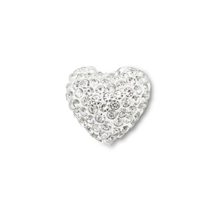 Perlen Bohemian Heart Silver