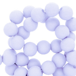 8 mm Perlen aus Acryl Lavender blue