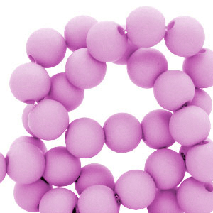 4 mm Perlen aus Acryl Light purple