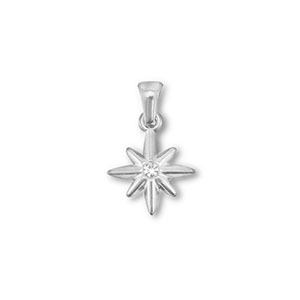 Anh&auml;nger aus Stainless Steel - Rostfreiem Stahl Star Silver