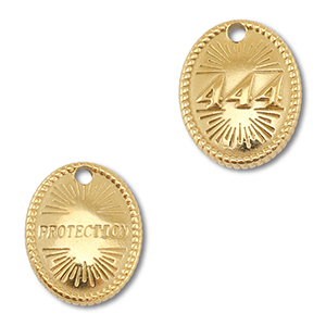 BY31&reg; Anh&auml;nger aus Stainless Steel - Rostfreiem Engelszahlen 444 / Protection Gold